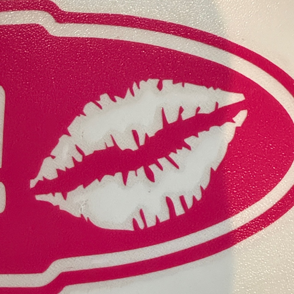 Vinyl Pink Car Decal- Kiss My Brass! - Picture 4 of 4